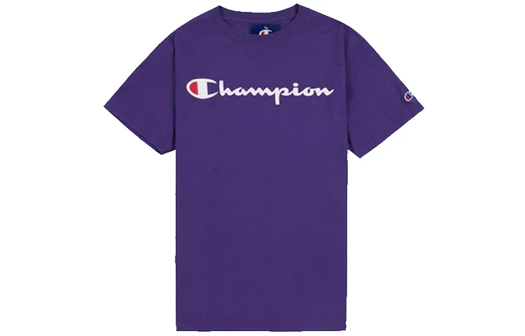 Champion T Shirt US Version Unisex Purple
