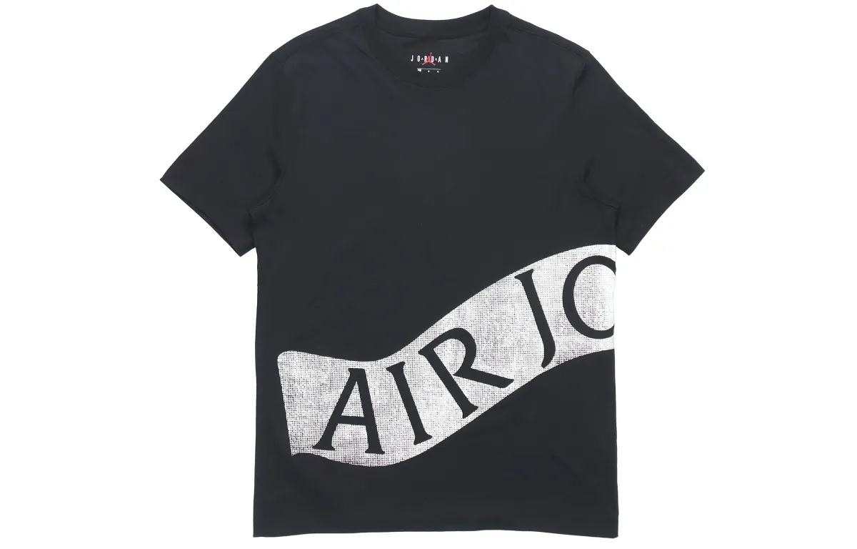 Jordan Air T-Shirts Men's Crew Neck Moderate Straight Fit