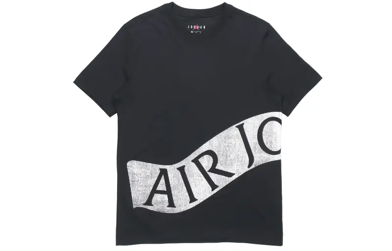 Jordan Air T Shirts Men's Crew Neck Moderate Straight Fit