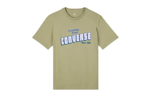 Converse Greetings T Shirt Men's Green