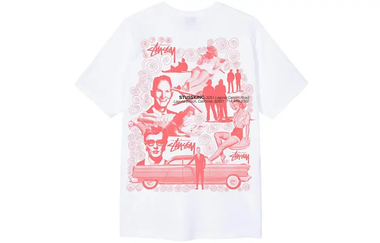 Stussy T Shirts Unisex Crew Neck Moderate Straight Fit