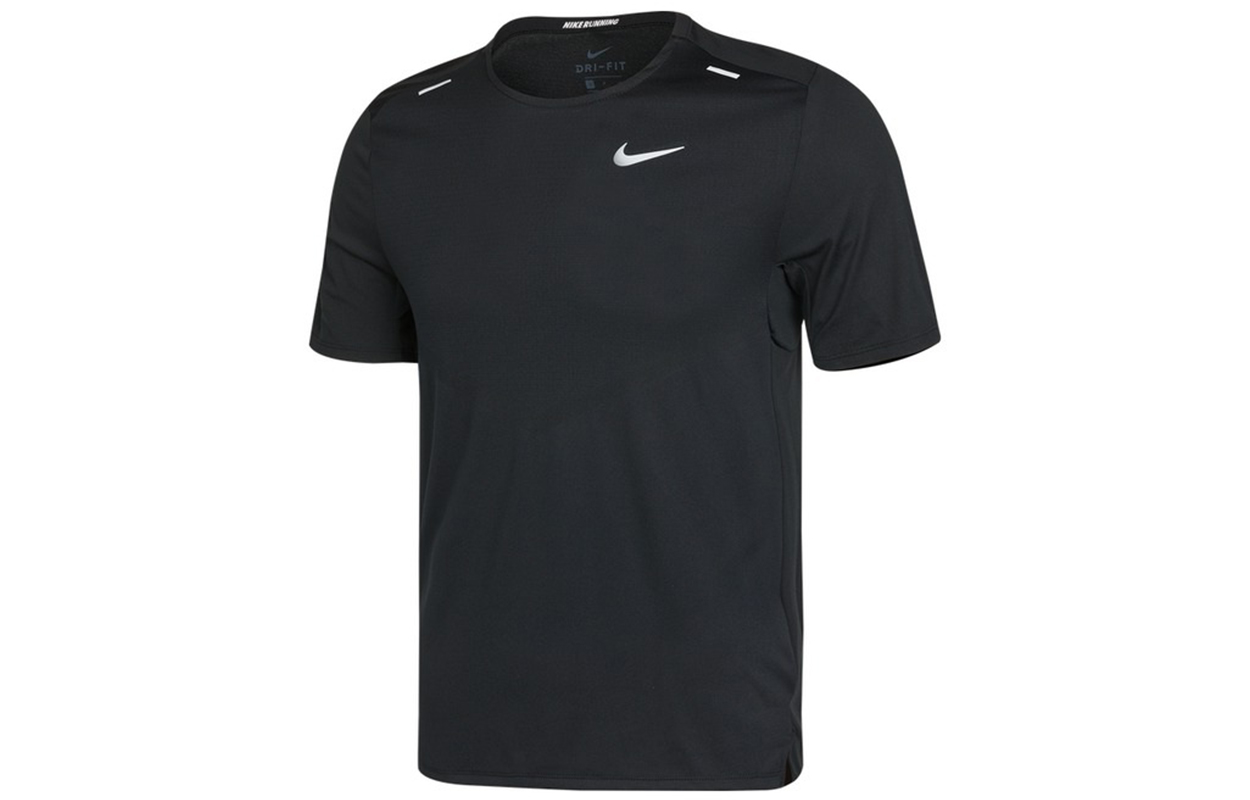 Nike Dri Fit Running T Shirt Men’s Black