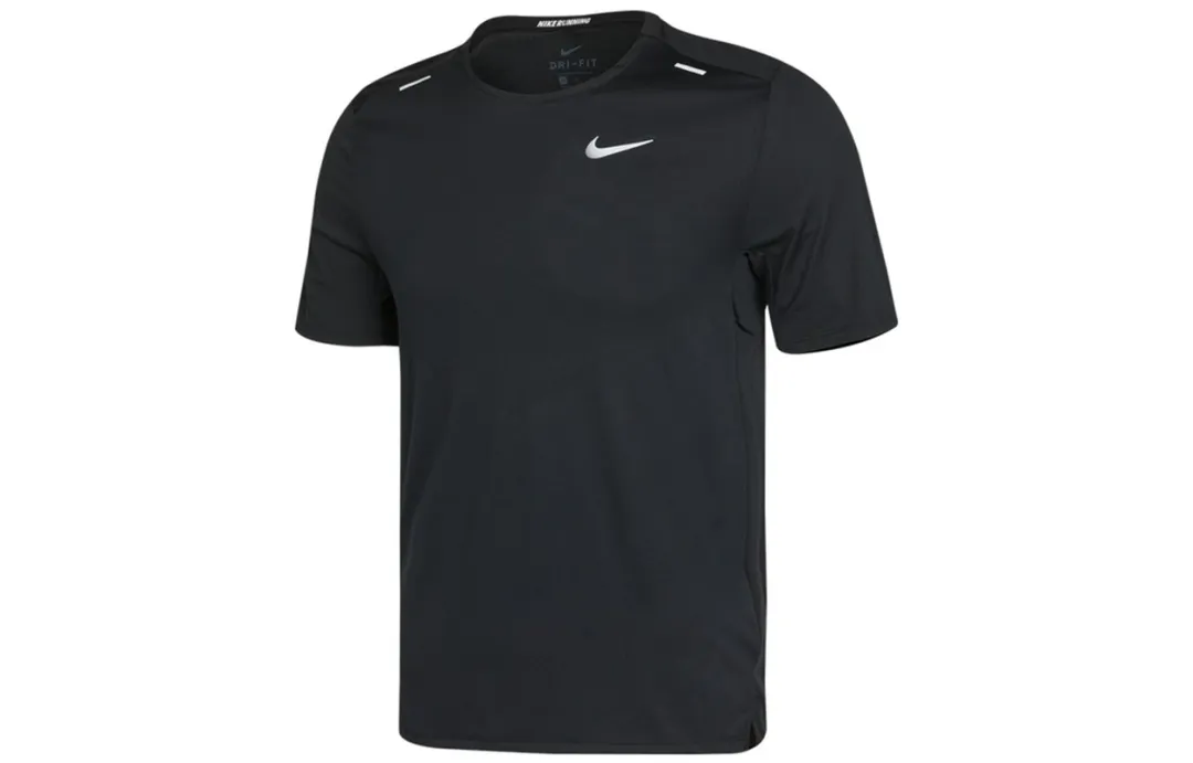 Nike Dri Fit Running T Shirt Men's Black