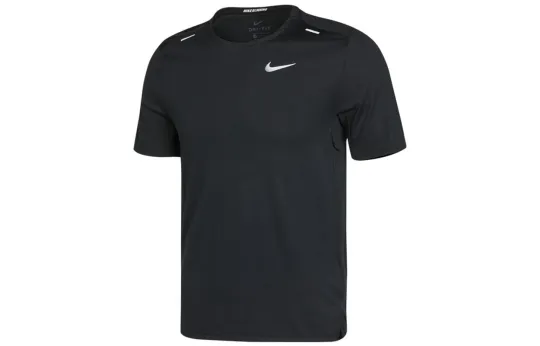 Nike Dri Fit Running T Shirt Men's Black