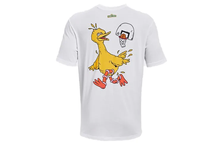 Under Armour Curry X Sesame Street T Shirt Men's White