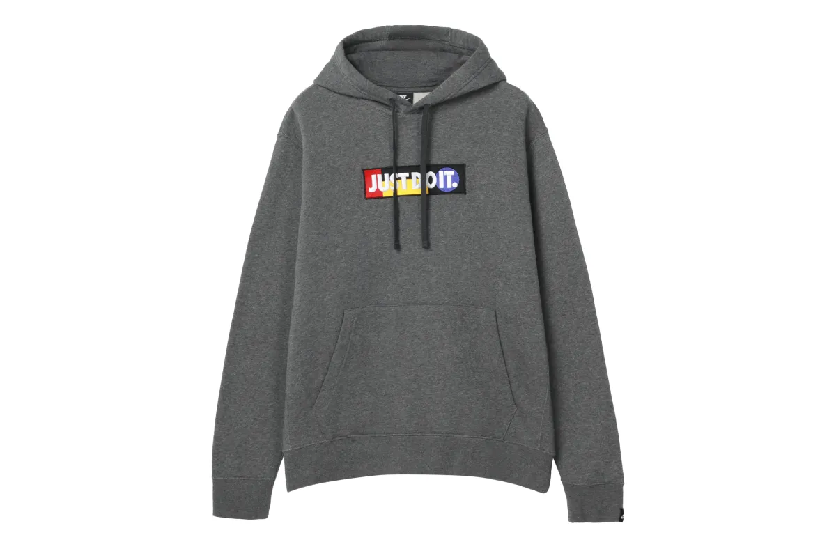 Nike Sportswear JDI Sweatshirts Men's Charcoal Black Hooded Moderate Other