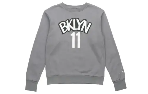 Jordan Sweatshirt Nets Men's Dark Steel Gray
