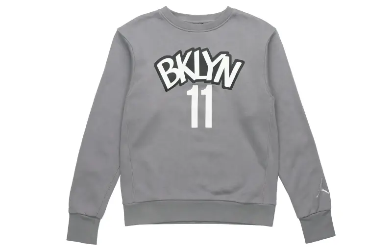 Jordan Sweatshirt Nets Men's Dark Steel Gray