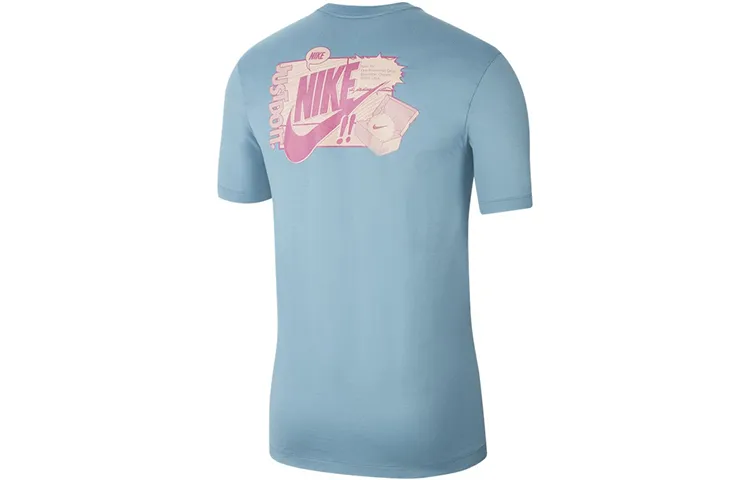 Nike Set-in Sleeve T-Shirt Men's Blue