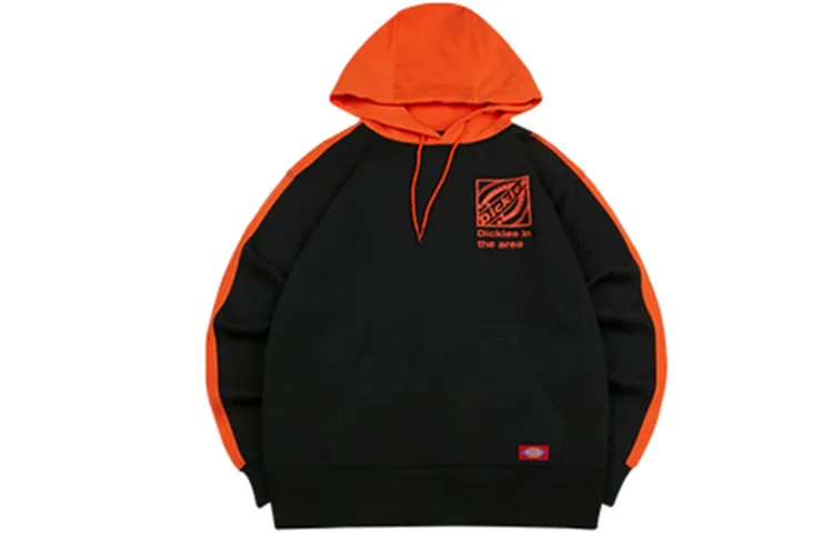 Dickies Sweatshirts Men's Black Hooded Moderate Regular