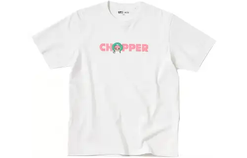 UNIQLO T Shirts Unisex White Crew Neck Moderate Straight Fit