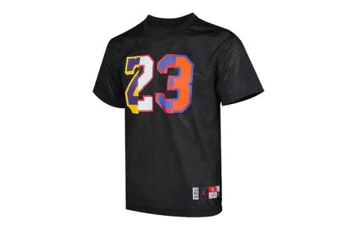 Jordan Set in Sleeve T Shirt Men's Black