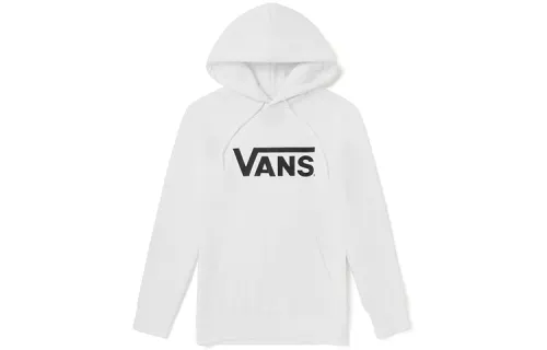 Vans Sweatshirts Unisex White Hooded Moderate Regular