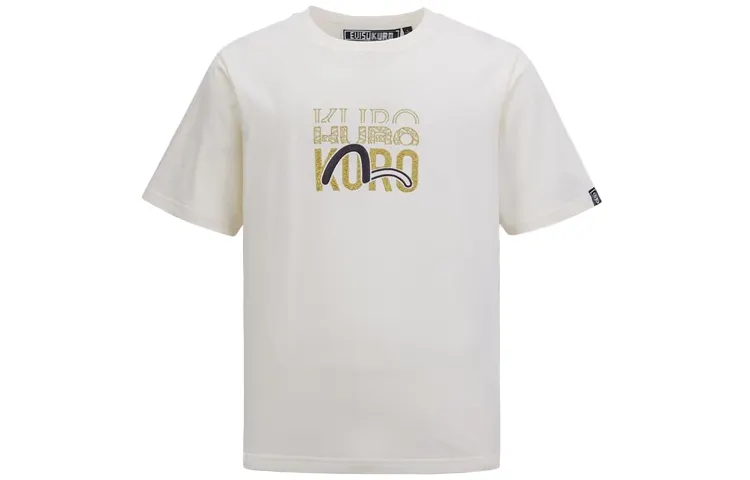 EVISU T Shirts Men's Crew Neck Moderate Straight Fit