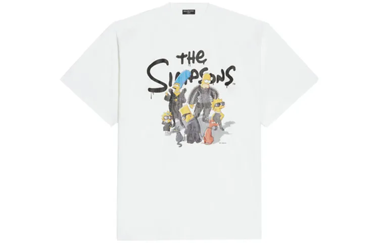 Balenciaga X The Simpsons Oversized T Shirt