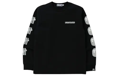 Bape X Undefeated 2 Long Sleeve Tee