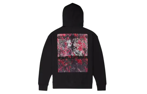 Converse Sweatshirts Unisex Black Hooded Moderate Regular