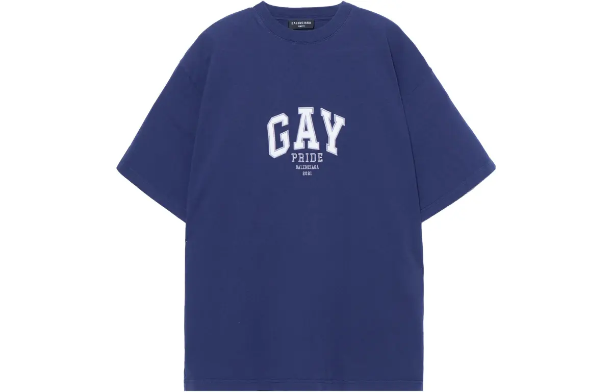 Balenciaga Pride 2021 Oversized Tee