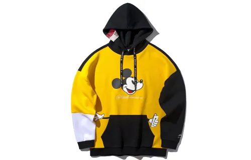 Li Ning x Disney Sweatshirt Men's Citrus Orange Yellow