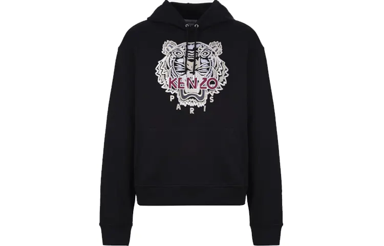 KENZO Classic Tiger Head Sweatshirt Men's Black