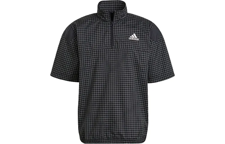 Adidas Set in Sleeve T Shirt Men's Black