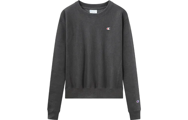 Champion Sweatshirt US Version Unisex Carbon Gray