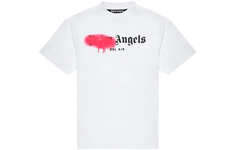 Palm Angels Miami sprayed-logo T-shirt