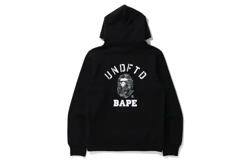 Bape X Undefeated Pullover Hoodie