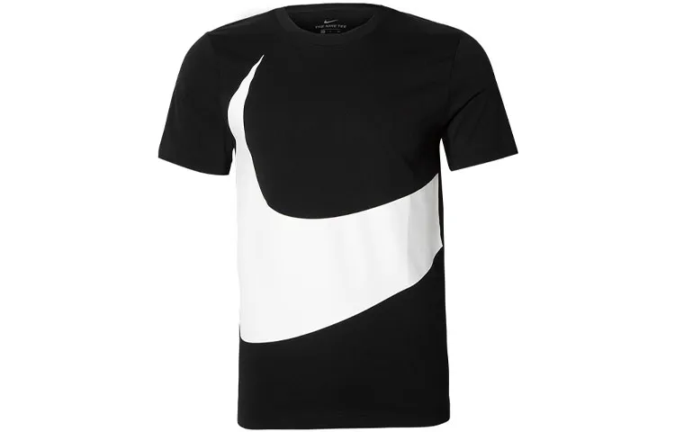 Nike T Shirts Men's Crew Neck Moderate Straight Fit