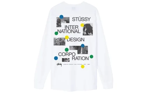 Stussy T Shirts Unisex Crew Neck Moderate Straight Fit