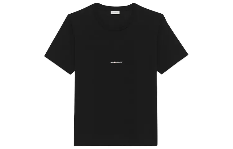 SAINT LAURENT Logo Rive Gauche T shirt