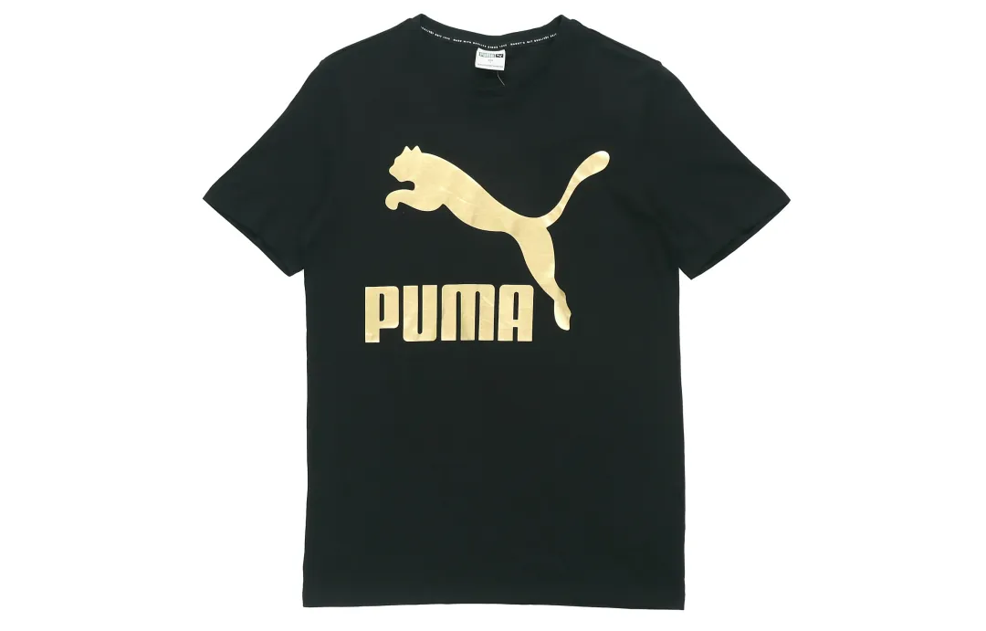 PUMA Set-in Sleeve T-Shirt Men's Black