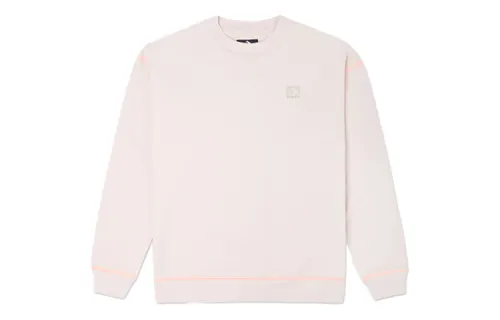 Converse Sweatshirts Men's Pink Sand Crew Neck Moderate Regular