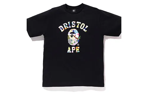 Bape X F.C.R.B. Multi Camo College Tee