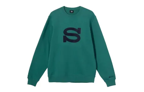 Stussy Sweatshirts Unisex Crew Neck Thickened Regular