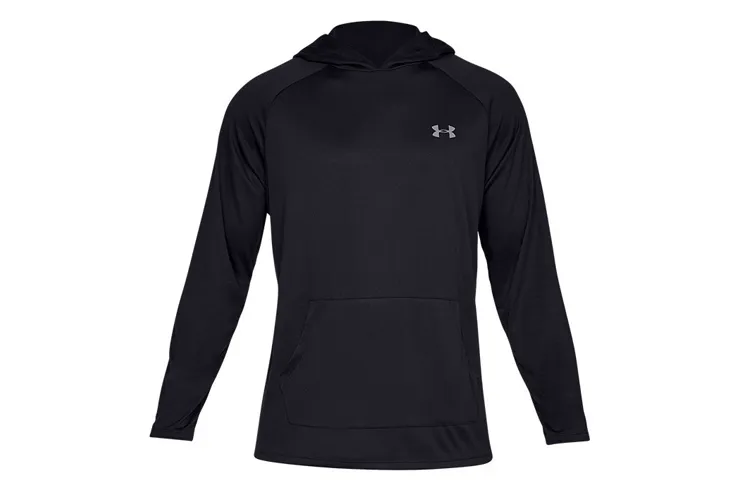 Under Armour Sweatshirts Men's Black Hooded Moderate Straight Fit