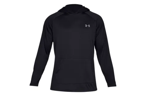 Under Armour Sweatshirts Men's Black Hooded Moderate Straight Fit