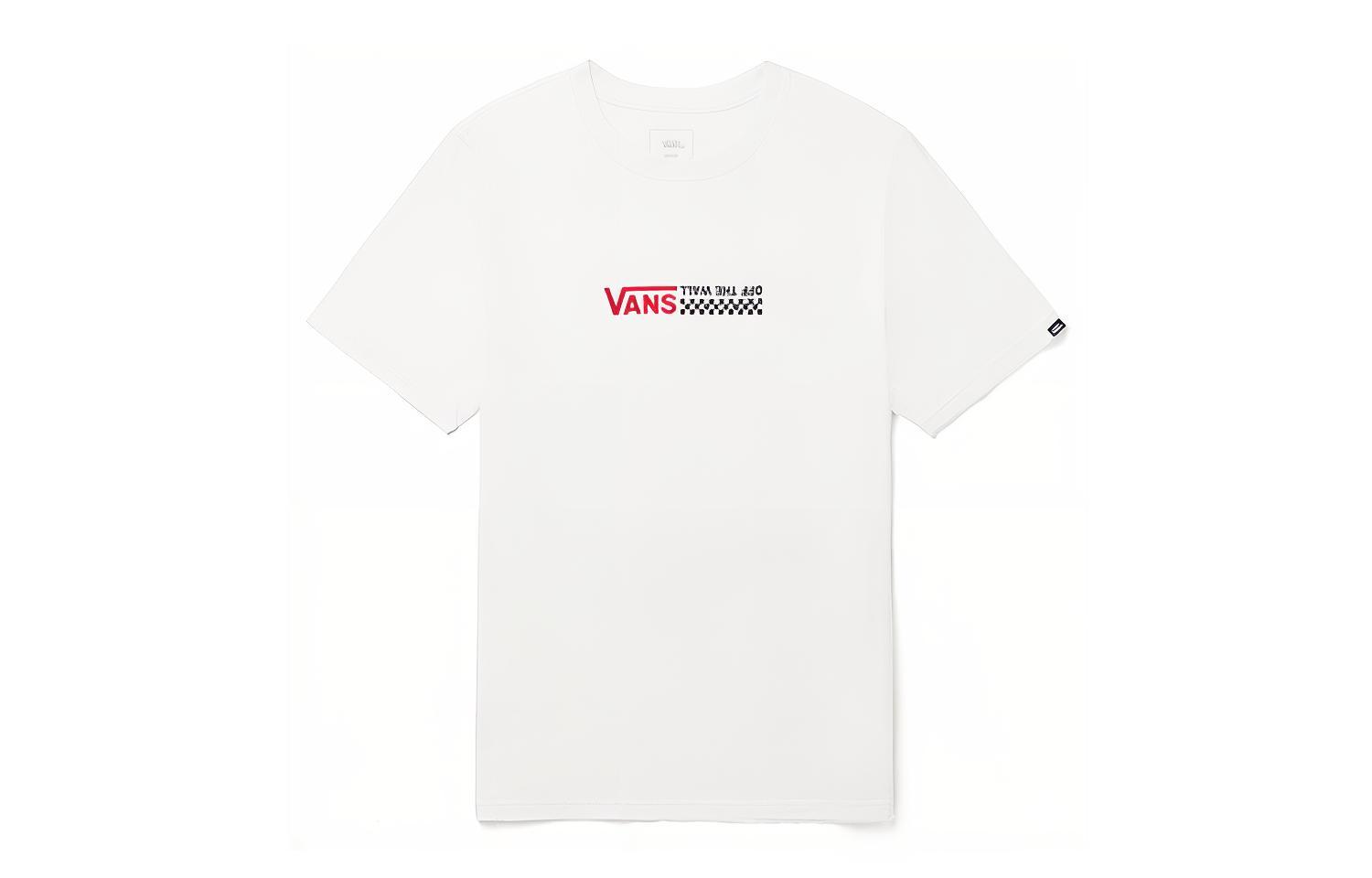 Vans CENTRED DROP T Shirt Unisex White