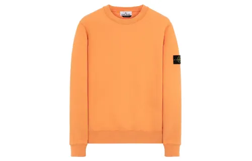 STONE ISLAND Sweatshirt Men's Orange