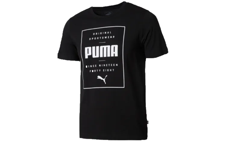 PUMA T-Shirts Men's Crew Neck Moderate Straight Fit