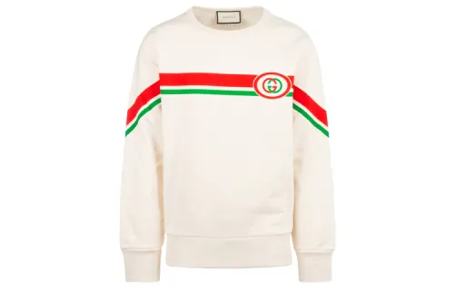【Previous Season】Interlocking G crew-neck sweatshirt