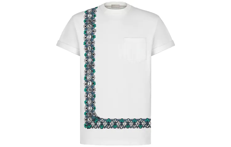 DIOR Quarterly New Products T Shirt Men's White