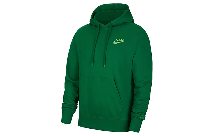 Nike Sweatshirts Men's Pine Green Hooded Moderate Regular