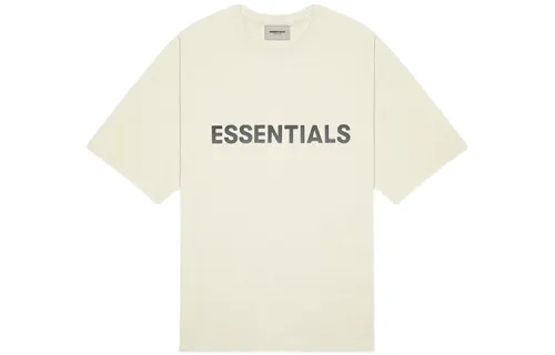 Fear Of God Essentials 3D Silicon Applique Boxy T Shirt