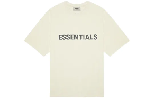 Fear Of God Essentials 3D Silicon Applique Boxy T Shirt