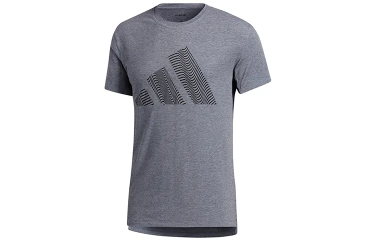 Adidas Set-in Sleeve T-Shirt Men's Ink Blue