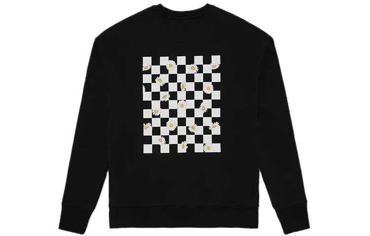 Vans Sweatshirts Unisex Black Crew Neck Moderate