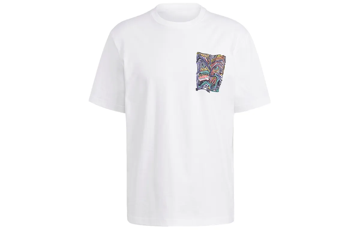 Adidas Originals Drop Shoulder Sleeve T Shirt Men's White