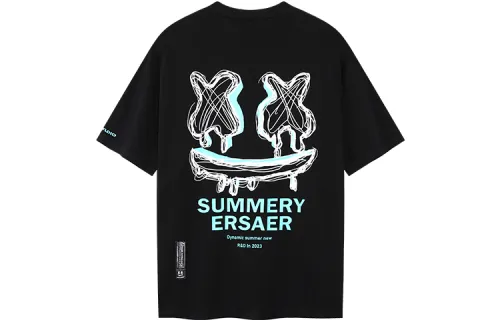 ER T Shirts Unisex Crew Neck Moderate Straight Fit