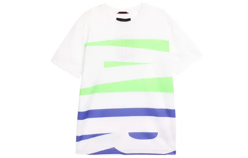 Jordan T Shirts Men's White Crew Neck Moderate Straight Fit